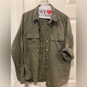 Boyfriend safari shirt